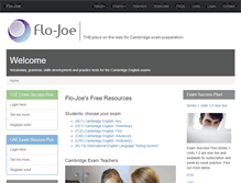 Tablet Screenshot of flo-joe.co.uk